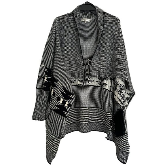 Oxford Circus Long Sleeves Single Breasted Open sweater  Drapped Front  Coat - Picture 1 of 7